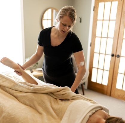Sports massage at MEND Studios